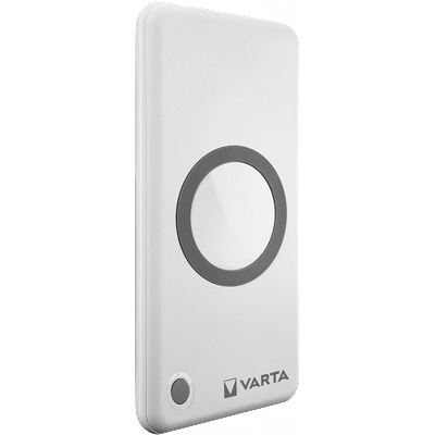 VARTA Powerbank Varta, 10000mAh, 18W, QC + PD + FQI, White (4008496021666)