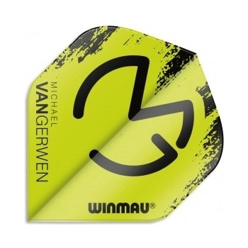 Winmau Mega Standard - Michael van Gerwen - Black and Green W6900.232