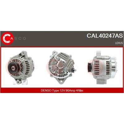 CASCO Alternátor 12V 124A s kolem