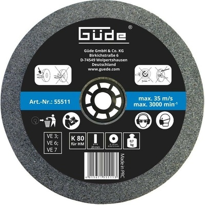 Güde 55511 Brúsny kotúč 150x20x32 mm K80
