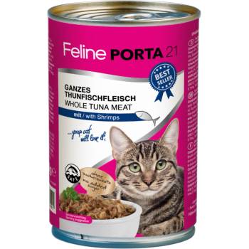 Feline Porta 21 Tuniak s krevetami 6 x 400 g