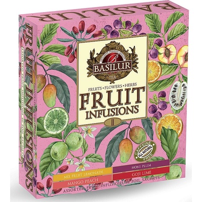 Basilur Fruit Infusions Assorted Vol. II 40 x 2 g