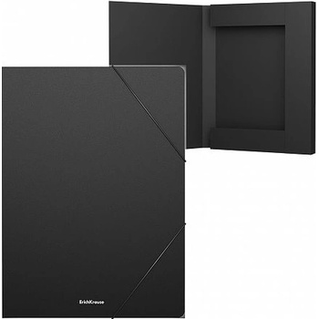 ПАПКА pvc С ЛАСТИК А4 ГРЪБ 3СМ erich krause ЧРН