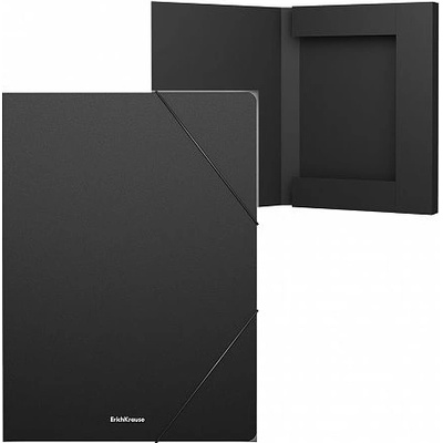 ПАПКА pvc С ЛАСТИК А4 ГРЪБ 3СМ erich krause ЧРН