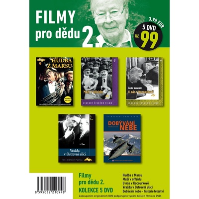 Filmy pro dědu 2. - 5 DVD