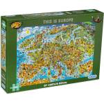 Gibsons Пъзел Gibsons от 1000 части - Това е Европа (G7113)