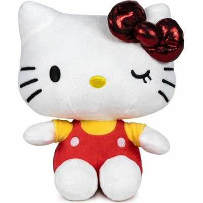 Hello Kitty 50.výročí červená 22 cm