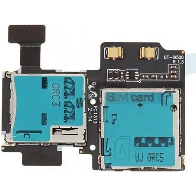 Čítač SIM a Mirco SD karty Samsung Galaxy S4 (GT-i9505)