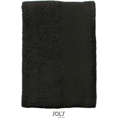SOL's Collection Ručník Island COT25900000299 black Černá 50 x 100 cm