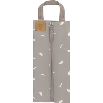 Casual Insulated Pouch Blocks taupe