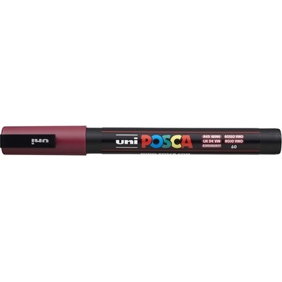 uni POSCA PC-3M маркер за червено вино 2UPC3MVOROSBOR (2UPC3MVOROSBOR)