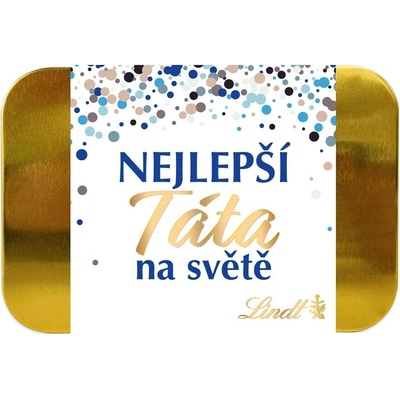 Lindt Lindor v plechovce Dárek ke Dni otců 200 g