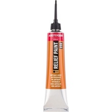 Amsterdam Relief Paint 20 ml | antická zlatá