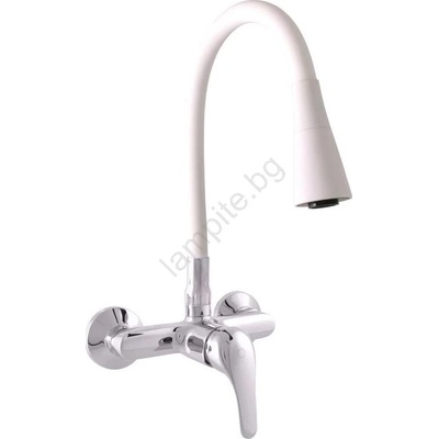 RAV SLEZÁK SA002.5/13CB - Смесител за мивка SAZAVA, 32, 3 см, бял/лъскав хром (RV0065)