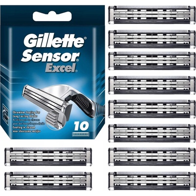 Gillette Sensor Excel 10 ks – Zbozi.Blesk.cz