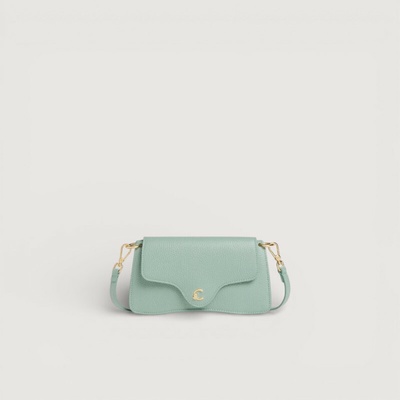Coccinelle C-ME kožená MINI BAG Aquamarine E5SSL270101B33TU