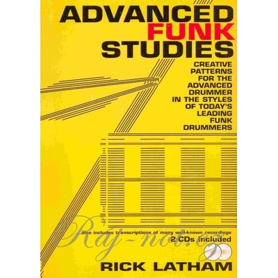 ADVANCED FUNK STUDIES by Rick Latham + 2x CD drums