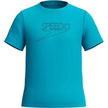 Speedo Блуза с uv защита kids s/s logo rashguard