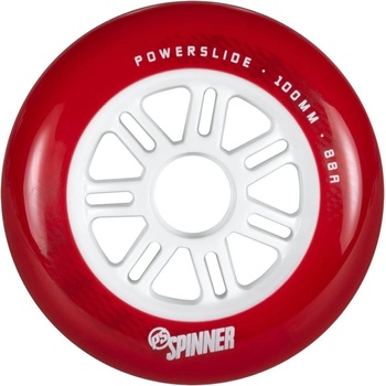 Powerslide Spinner Red 100 mm 88A 3ks
