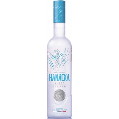Hanácká Vodka Silver 40,13% 0,7 l (holá láhev)