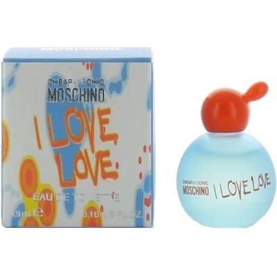 Moschino Cheap and Chic I Love Love Eau de Toilette Miniature 4.9 ml за жени