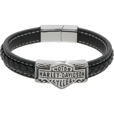 Ewena Kožený náramok Harley Davidson KD124