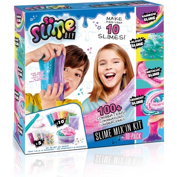 Canal Toys Творчески комплект Canal Toys - So Slime, Направи си слайм, 10 цвята (CTSSC184)