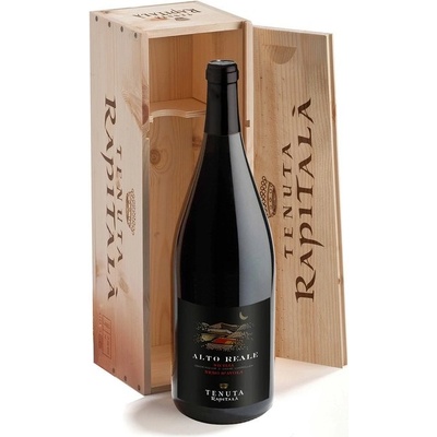 Rapitala Magnum Nero D´Avola Sicilia DOC Alto Reale 13,5% 1,5 l (dřevěná kazeta)