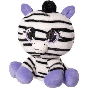 Stip Плюшена зебра Stip - Lula, лилава, 25 cm (Stip133) - baby