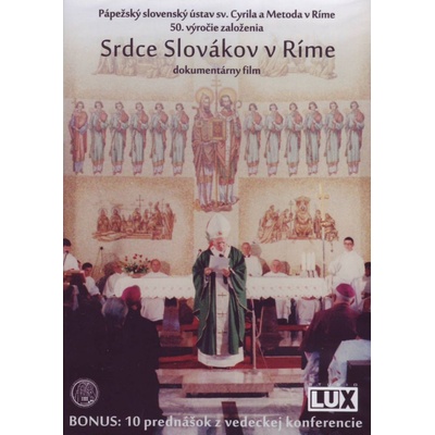 Srdce Slovákov v Ríme - dokumentárny film DVD