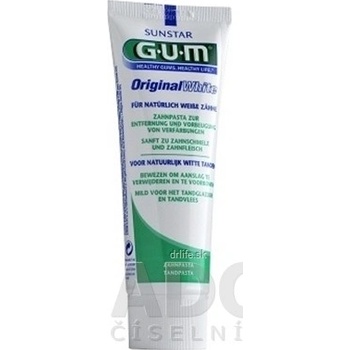 G.U.M Original White bieliaca zubná pasta 75 ml