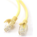Gembird RJ45 CAT6 UTP - RJ45 CAT6 UTP M/M кабел за данни 5m жълт PP6U-5M/Y (PP6U-5M/Y)