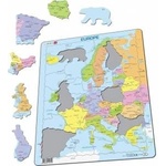 TACTIC Ukladanka Map Political Europe Maxi
