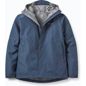 Rab Мъжко яке за дъжд Rab Downpour Jacket galaxy blue