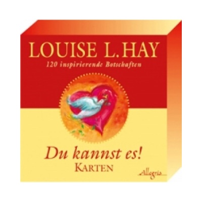 Allegria Du kannst es! , Meditationskarten | Louise L. Hay