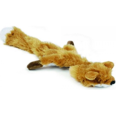 Beeztees Flatino plyšová pískací liška 30 cm