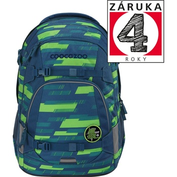 Hama ruksak Coocazoo Mate Lime Stripe