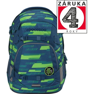 Hama ruksak Coocazoo Mate Lime Stripe