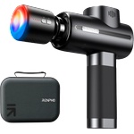 RENPHO Масажен пистолет RENPHO Active ThermaCool Massage Gun, 15W, 150 мин, 5 скорости, 1800-3200 об/мин, 4 степени охлаждане/затопляне, Таймер, Компактен, Черен (PEU-R-C003H-BK)