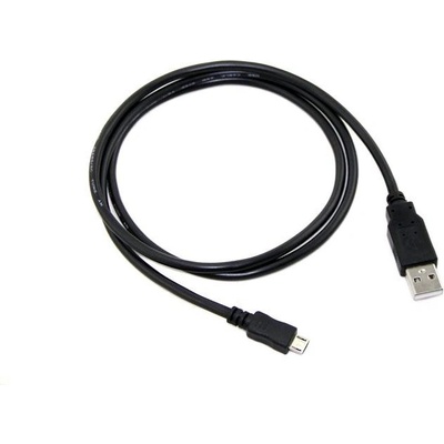 C-Tech CB-USB2M-20B USB 2.0 AM/Micro, 2m, černý