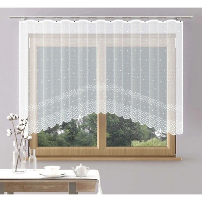 Záclona hotová Madison 380x180cm - řasící stuha 5cm