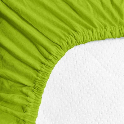 Top textil Prostěradlo Jersey Standard zelené 90x200
