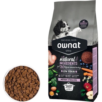 Ownat Dog Ultra Medium Sterilized 3 kg