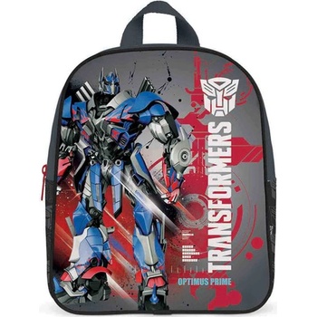 Karton P+P batoh Transformers šedý/červený