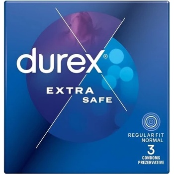 Durex 3 бр. Durex Extra Safe екстра сигурни презервативи