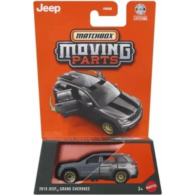 Matchbox Otváracie autíčko 2018 Jeep Grand Cherokee