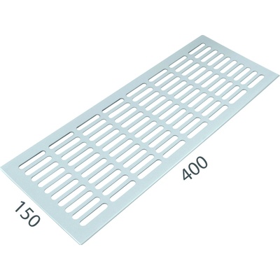 MP KOVANIA s.r.o. SRL ALFA 150 x 400 mm BIL biela lesklá (RAL 9010) 150 mm 400 mm