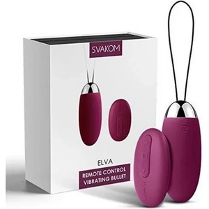  Вибриращо яйце, наистина стилно - Elva Purple (SVAKOM0099)