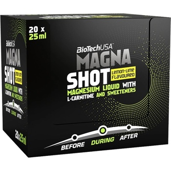 BioTechUSA Magna Shot [20 x 25 мл] Лимон и лайм