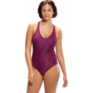 Speedo Цял бански womens shaping printed lexi
